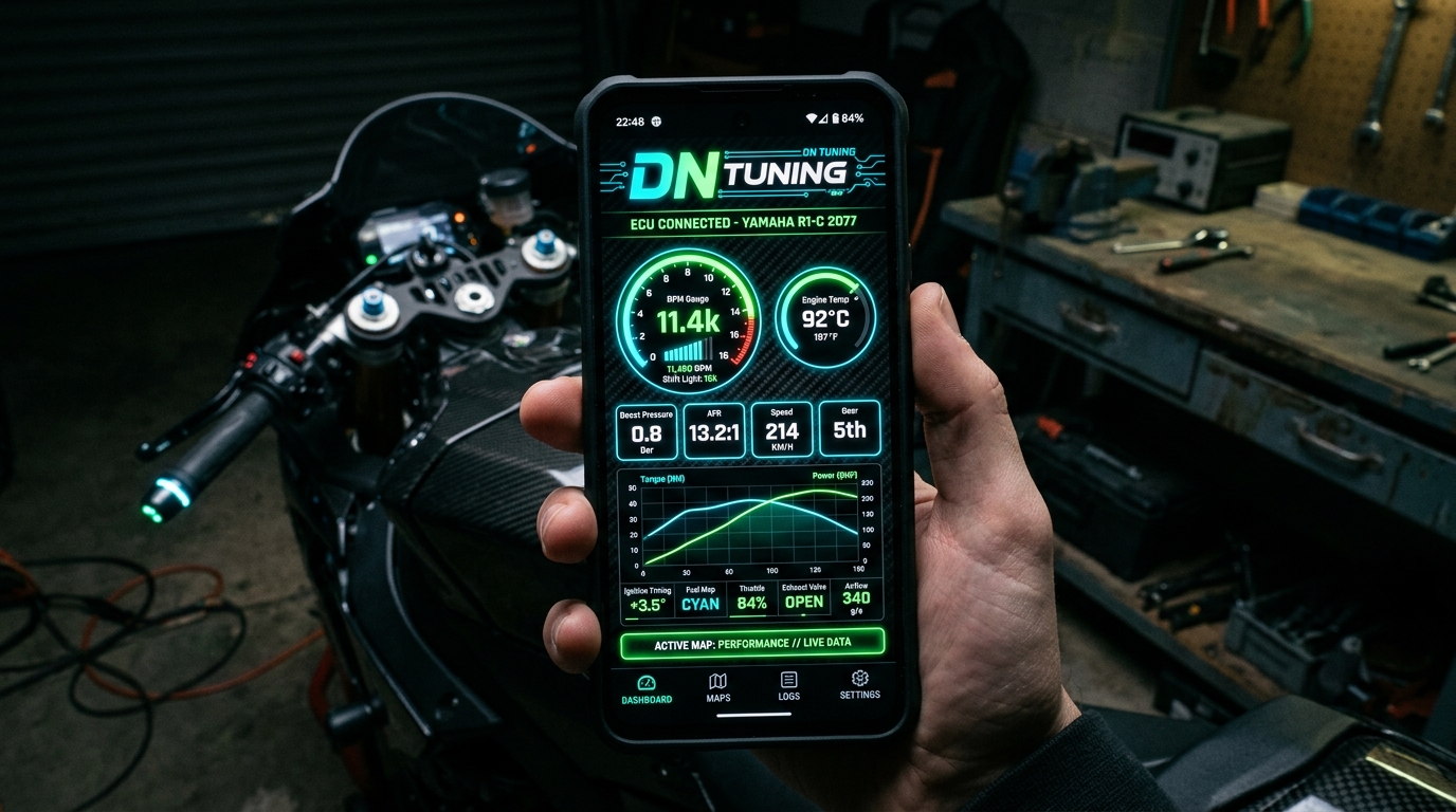 DN TUNING V2 Centered Dashboard